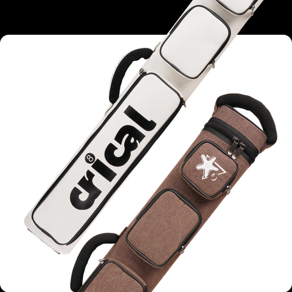 ビリヤード Billiards cue and Crical Cue case Crical】Pool Cue Case with 6 Holes 2*4 case 2 butts 4 shafts