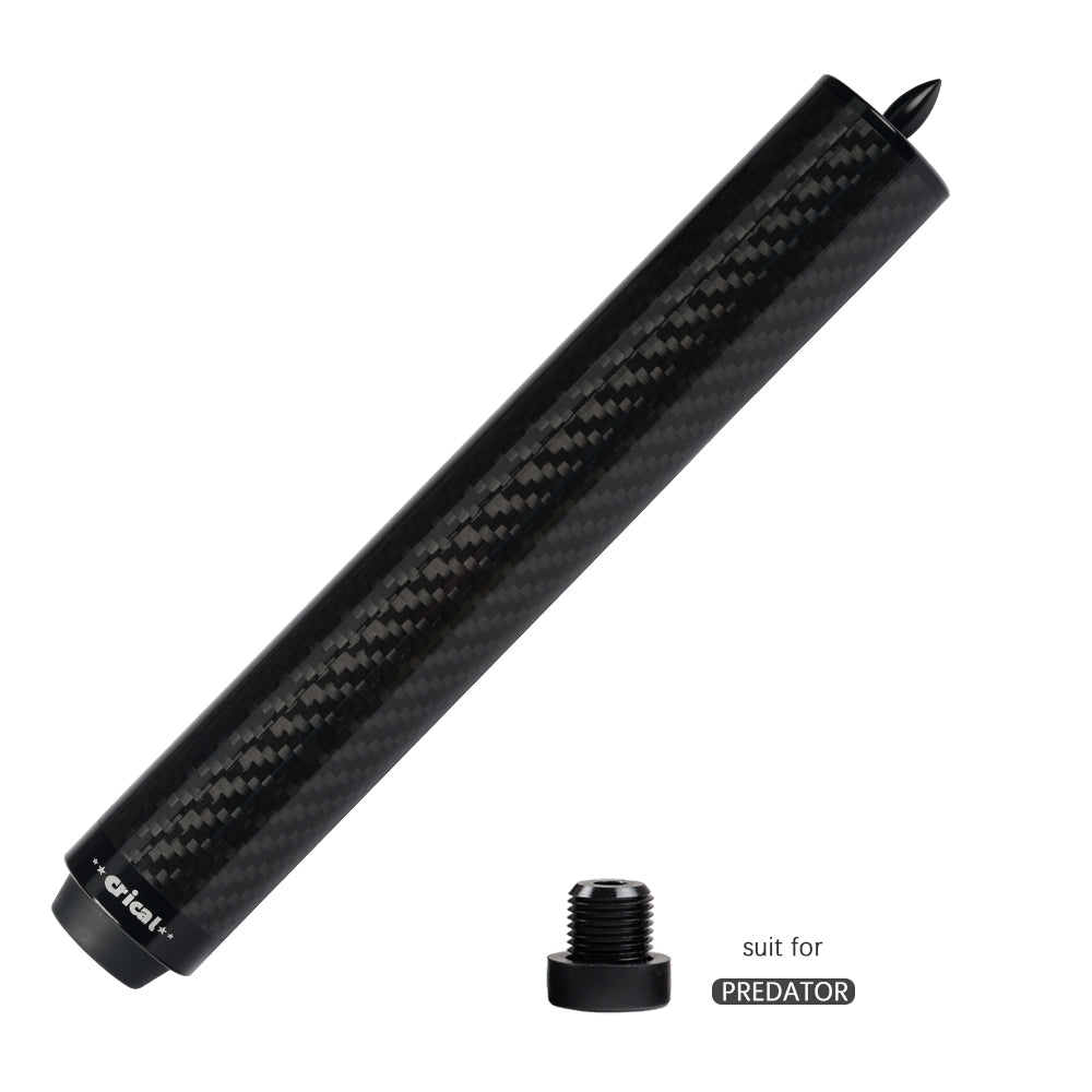 Crical Billiard Cue extension with carbon fibe material suitable for PREDATOR MEZZ How Crical extension professional billiard accessories