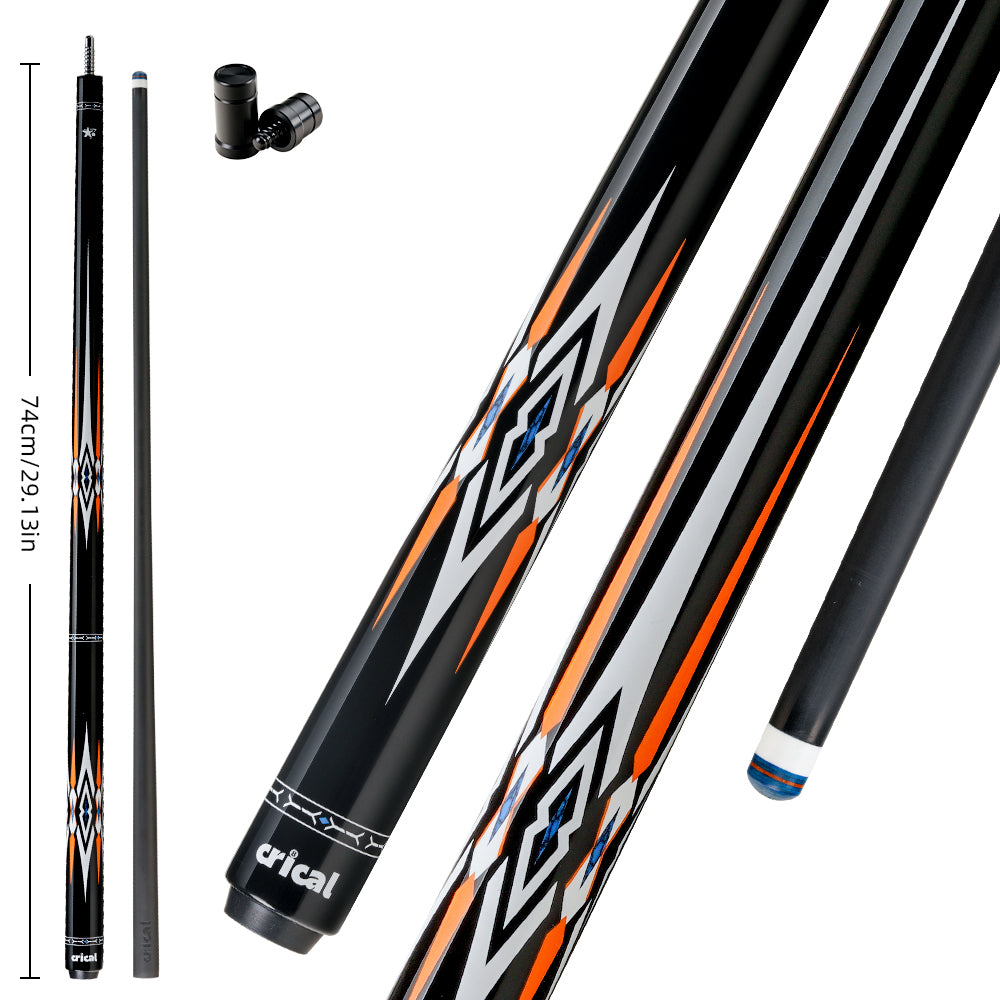 【CRICAL】 CL-pro3 Carbon Fiber Pool Cue Stick with 12.5mm Tip Low Deflection shaft for Billiard Cue Sticks