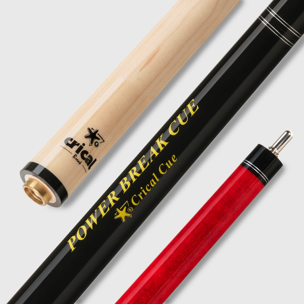 【CRICAL】Break Jump Cue with 3 Piece Heavy Hitter Jump Break Cue 13.2mm Tip Professional Punch Jump Cue