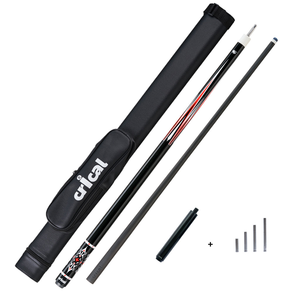 【CRICAL】 CL-pro3 Carbon Fiber Pool Cue Stick with 12.5mm Tip Low Deflection shaft for Billiard Cue Sticks