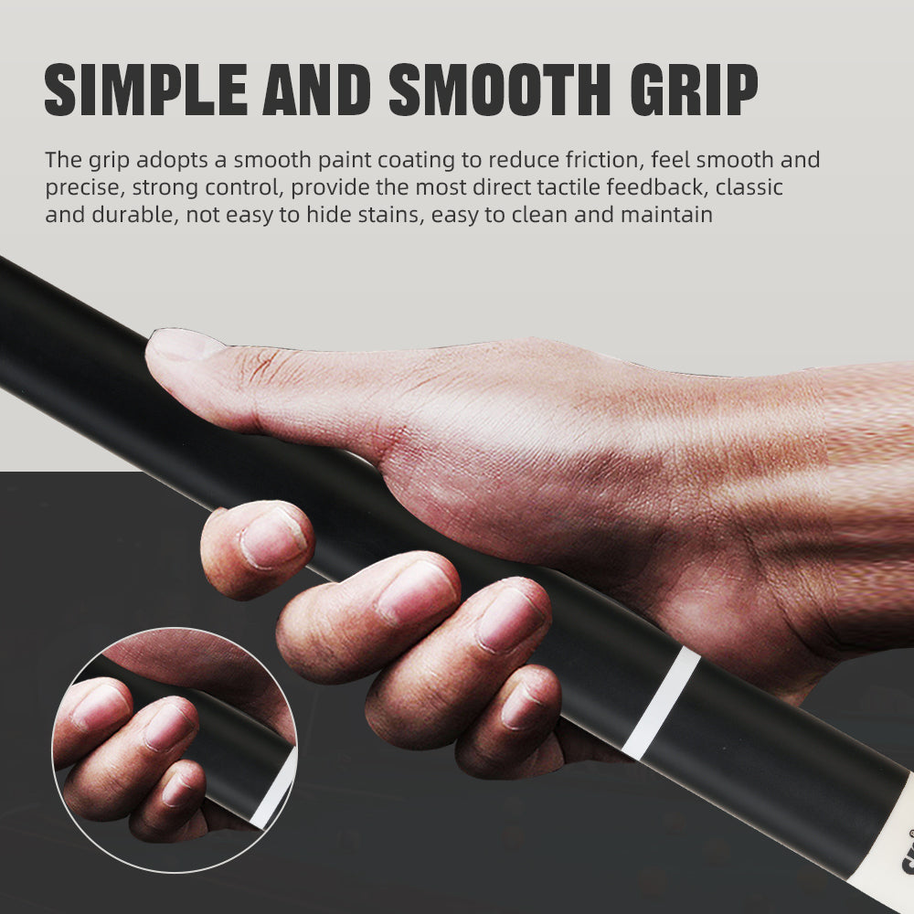 【CRICAL】 CL-pro3 Carbon Fiber Pool Cue Stick with 12.5mm Tip Low Deflection shaft for Billiard Cue Sticks