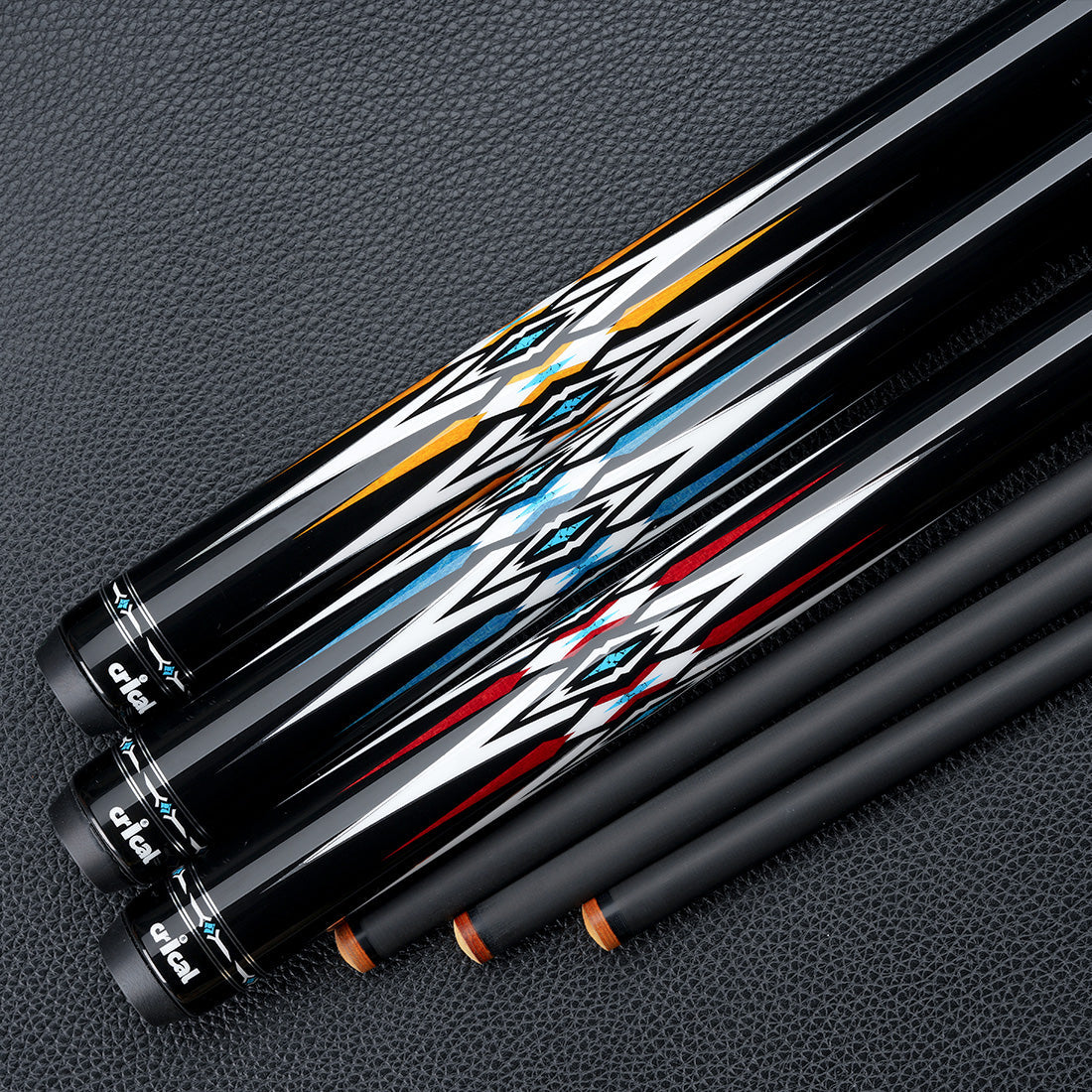 【CRICAL】CXD-1BF Carbon Fiber Pool Cue Stick with 12.5mm Tip Low Deflection shaft for Billiard Cue Sticks