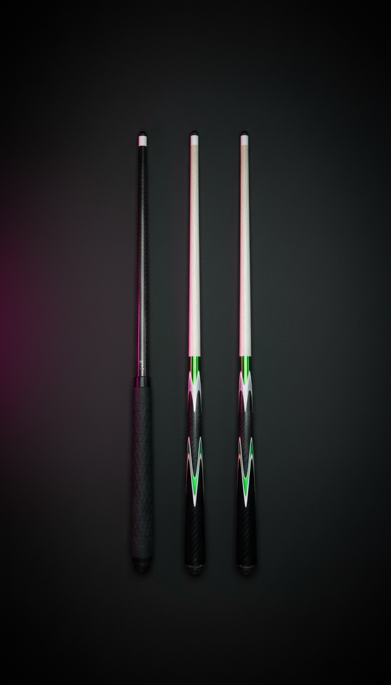 Carbon fiber entry cue