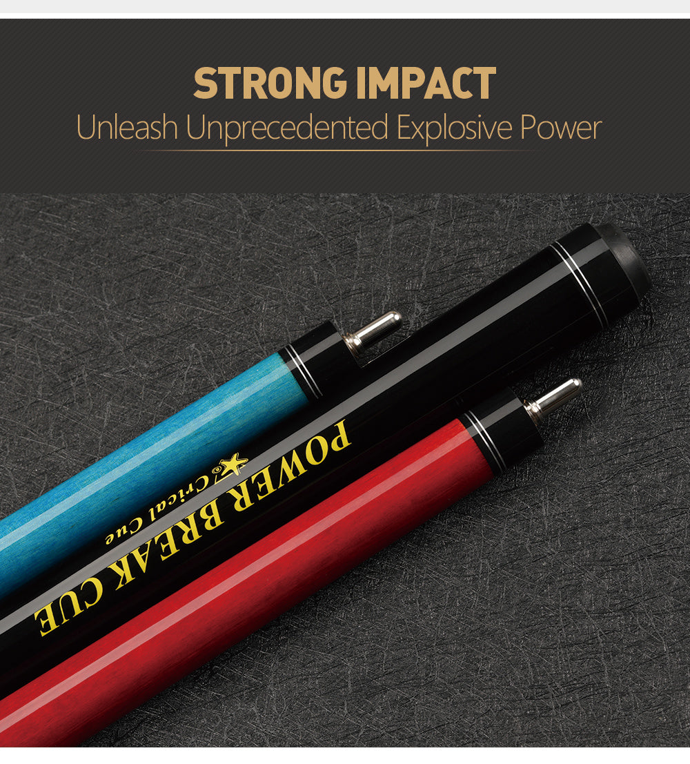 【CRICAL】Punch Jump Cue(3 Pieces- Red)