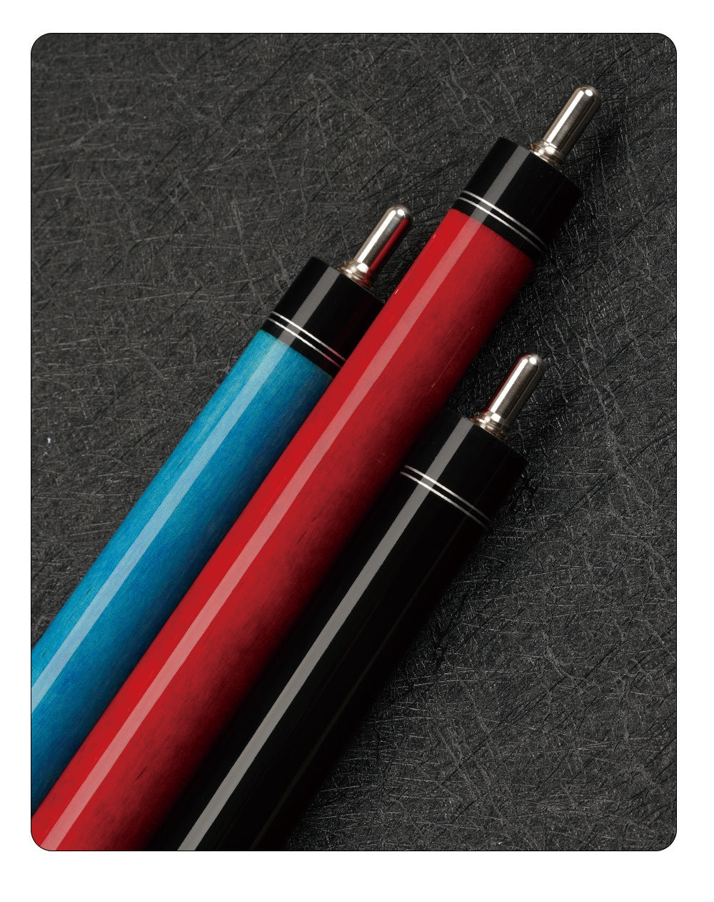 【CRICAL】Punch Jump Cue(3 Pieces- Red)
