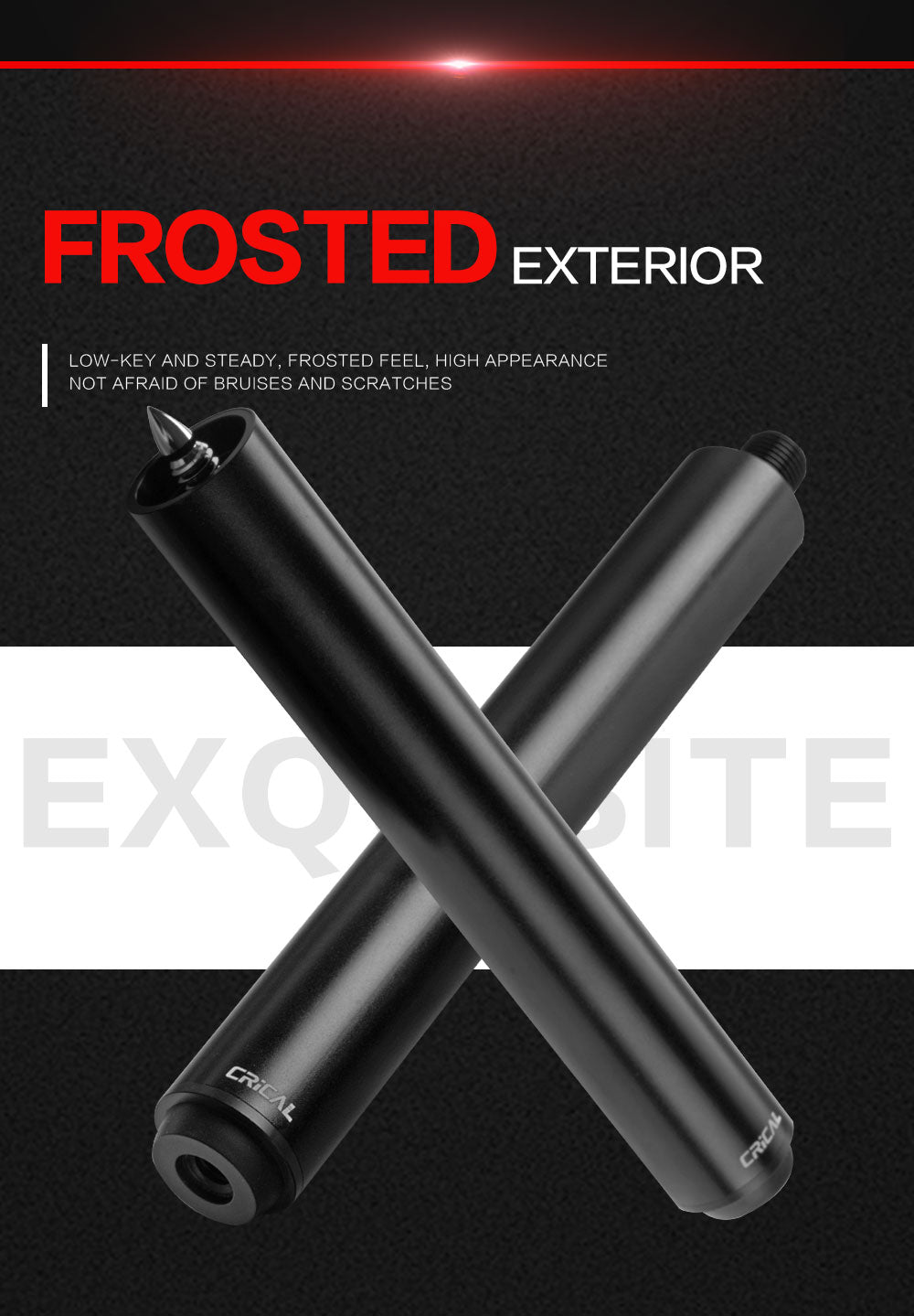 【CRICAL】Billiard Pool Cue Extension with High Quality Metal Extender for Crical PREDATOR MEZZ How Fury Billiard Accessories