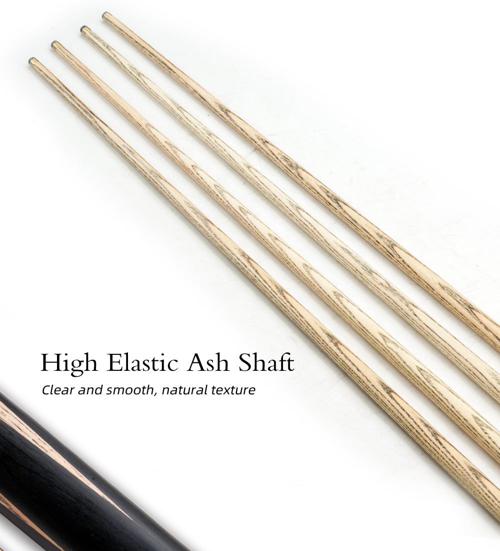 【CRICAL】3/4 Split Snooker Cues with 10-10.2mm Tip and Extension Cases for Professional Snooker Cue Stick(UnionJack)