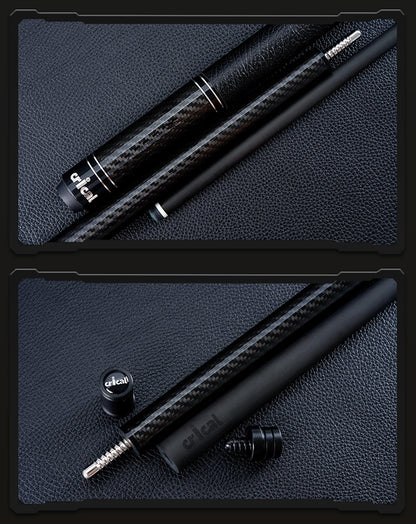 【CRICAL】VP-1 Carbon Fiber Pool Cue Stick - 58" Professional Pool Cue with 12.5mm Tip & 3/8x8 Joint Billiard Stick