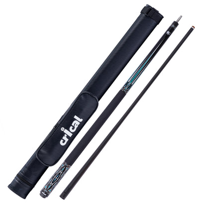 【CRICAL】CXD-2BF Carbon Fiber Pool Cue Stick with 12.5mm Tip leather grip Low Deflection shaft for Billiard Cue Sticks