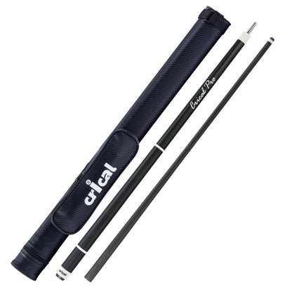 【Crical】PRO-1 Carbon Fiber Pool Cue Stick with 12.5mm Tip Low Deflection shaft for Billiard Cue Sticks