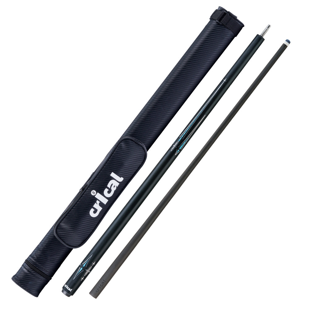 【CRICAL】CL-03 Carbon Fiber Pool Cue Stick with 12.5mm Tip Low Deflection shaft for Billiard Cue Sticks