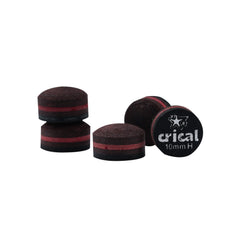 【Crical】Billiard Tips with Tips 11/14mm Multilayer Pig Skin Cue Tips for Snooker Cue Tips for Billiards Cue Tip Accessories