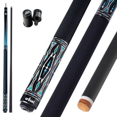 【CXD-3RF 】Carbon Fiber Pool Cue Stick with 12.5mm Tip leather grip Low Deflection shaft for Billiard Cue Sticks