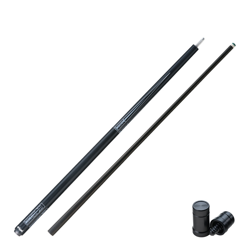 【Crical】CL-01 Carbon Fiber Pool Cue Stick with 12.5mm Tip Low Deflection shaft for Billiard Cue Sticks