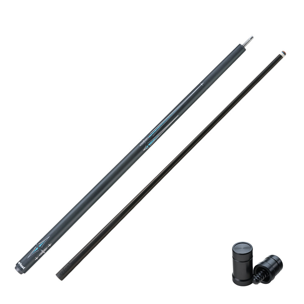 【CRICAL】CL-02 Carbon Fiber Pool Cue Stick with 12.5mm Tip Low Deflection shaft for Billiard Cue Sticks