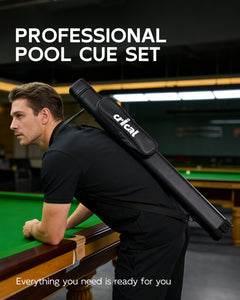 【CRICAL】VP-1 VP-2 Carbon Fiber Pool Cue Stick - 58" Professional Pool Cue with 12.5mm Tip & 3/8x8 Joint Billiard Stick
