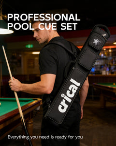 【CRICAL】VP-1 VP-2 Carbon Fiber Pool Cue Stick - 58" Professional Pool Cue with 12.5mm Tip & 3/8x8 Joint Billiard Stick