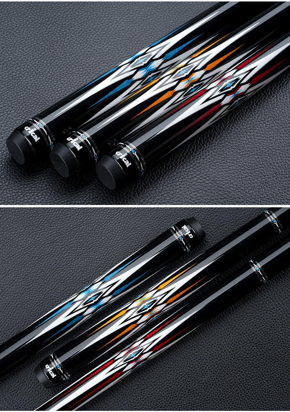 【CRICAL】CXD-1RF Carbon Fiber Pool Cue Stick with 12.5mm Tip Low Deflection shaft for Billiard Cue Sticks