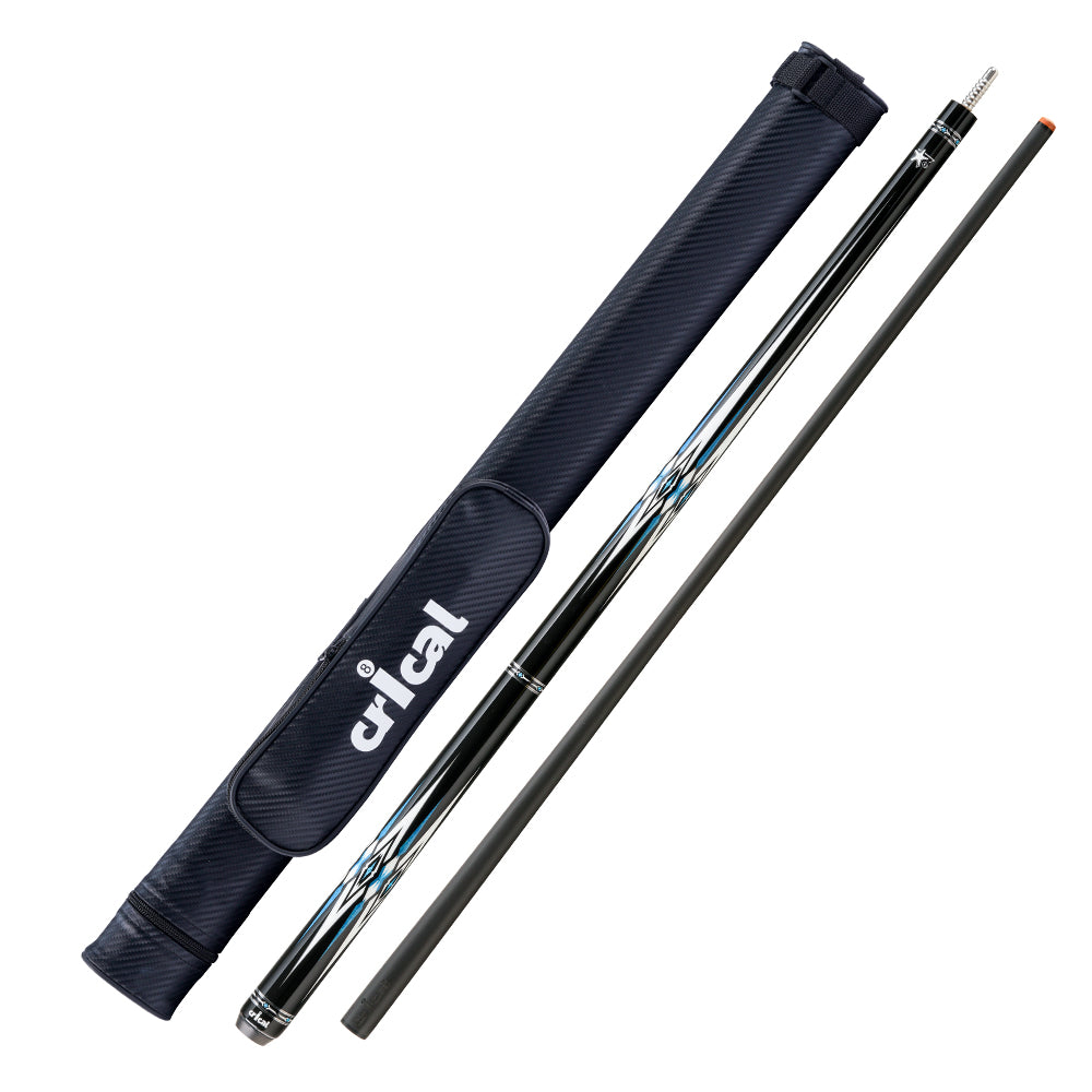 【Crical】CXD-1YF Carbon Fiber Pool Cue Stick with 12.5mm Tip Low Deflection shaft for Billiard Cue Sticks