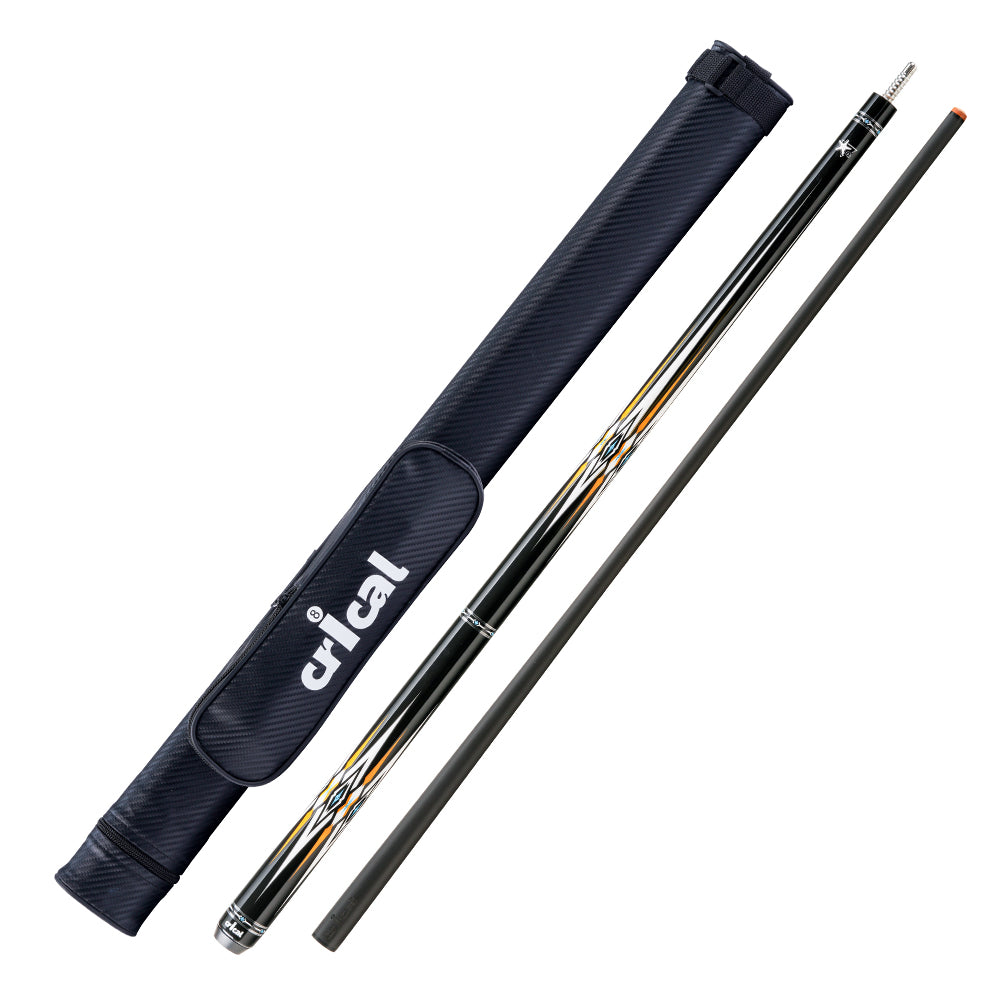 【Crical】CXD-1YF Carbon Fiber Pool Cue Stick with 12.5mm Tip Low Deflection shaft for Billiard Cue Sticks