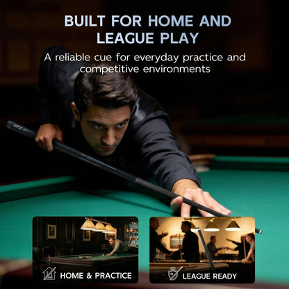 【CRICAL】CL-03 Carbon Fiber Pool Cue Stick with 12.5mm Tip Low Deflection shaft for Billiard Cue Sticks