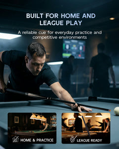 【CXD-2YF】 Carbon Fiber Pool Cue Stick with 12.5mm Tip leather grip Low Deflection shaft for Billiard Cue Sticks