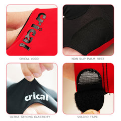 【Glove】 CRICAL Professional Billiard Glove for Pool, 3-Finger Design with Thick Lycra & Non-Slip Grip for Men and Women, Billiard Cue Accessories for Improved Control and Practice