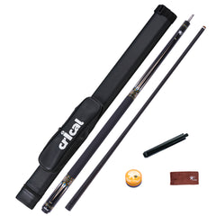 【CXD-3RF 】Carbon Fiber Pool Cue Stick with 12.5mm Tip leather grip Low Deflection shaft for Billiard Cue Sticks