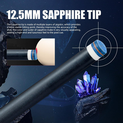 【CRICAL】CL-04 Carbon Fiber Pool Cue Stick with 12.5mm Tip Low Deflection shaft for Billiard Cue Sticks