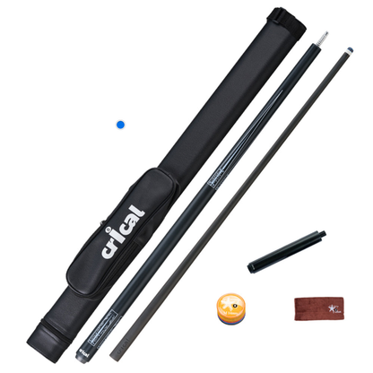 【CRICAL】CL-02 Carbon Fiber Pool Cue Stick with 12.5mm Tip Low Deflection shaft for Billiard Cue Sticks
