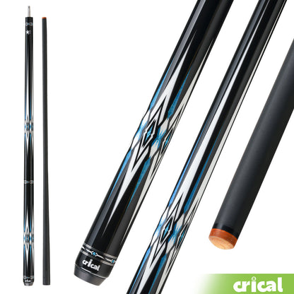 【CRICAL】CXD-1BF Carbon Fiber Pool Cue Stick with 12.5mm Tip Low Deflection shaft for Billiard Cue Sticks