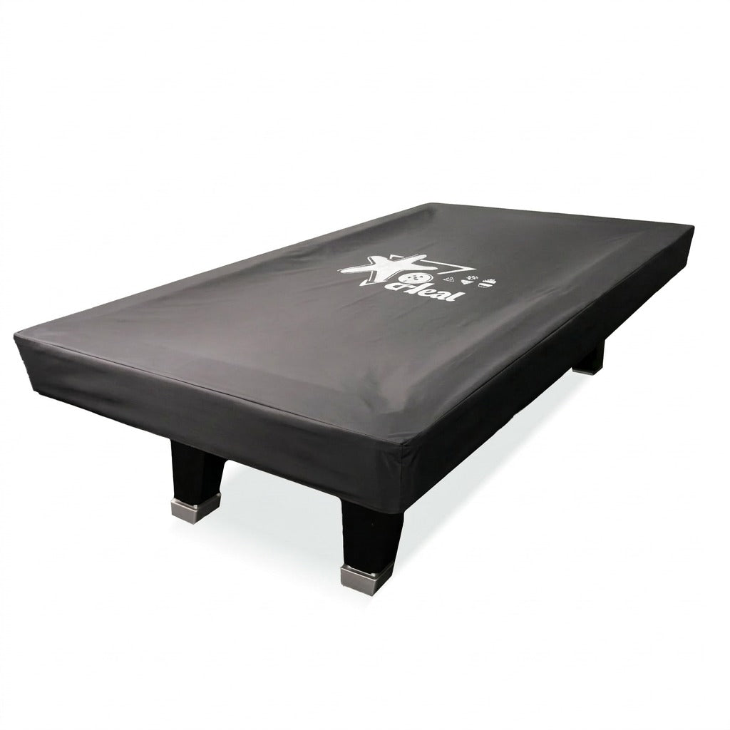 CRICAL 9-Foot Pool Table Cover – Premium Oxford Fabric Billiard Table Cover for Protection Against Dust, Dirt, and Sun – Tear-Resistant, Easy to Clean, and Compact Storage for Pool Table