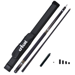 【CXD-3RF 】Carbon Fiber Pool Cue Stick with 12.5mm Tip leather grip Low Deflection shaft for Billiard Cue Sticks
