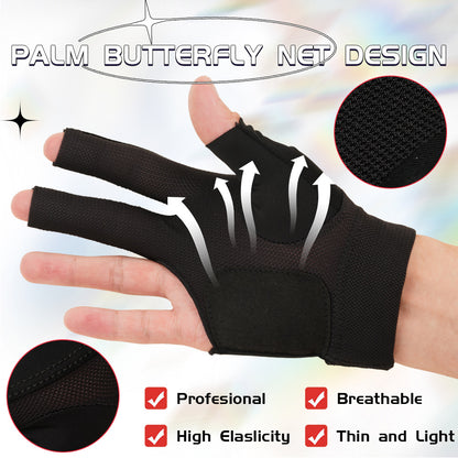 【Crical】 Billiard Gloves