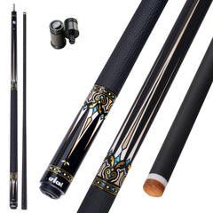 【CXD-3YF】Carbon Fiber Pool Cue Stick with 12.5mm Tip leather grip Low Deflection shaft for Billiard Cue Sticks