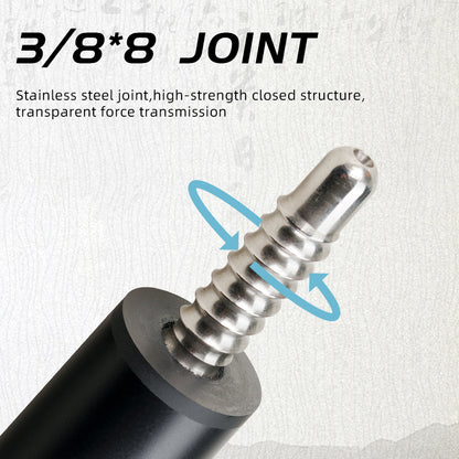 【CRICAL】CL-02 Carbon Fiber Pool Cue Stick with 12.5mm Tip Low Deflection shaft for Billiard Cue Sticks