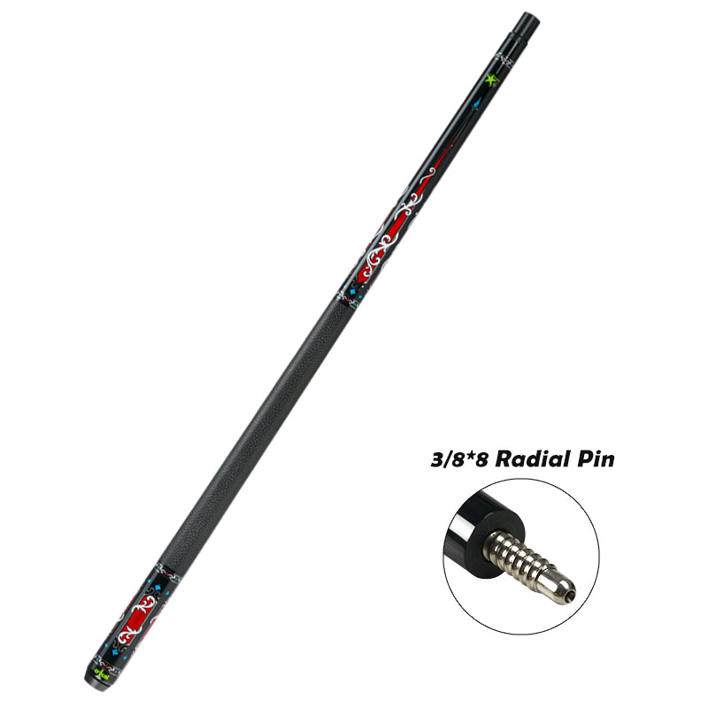 CRICAL Cue Single Butt Uniloc/Bullet 3/8*8 Radial Pin Joint Not The Whole Cue
