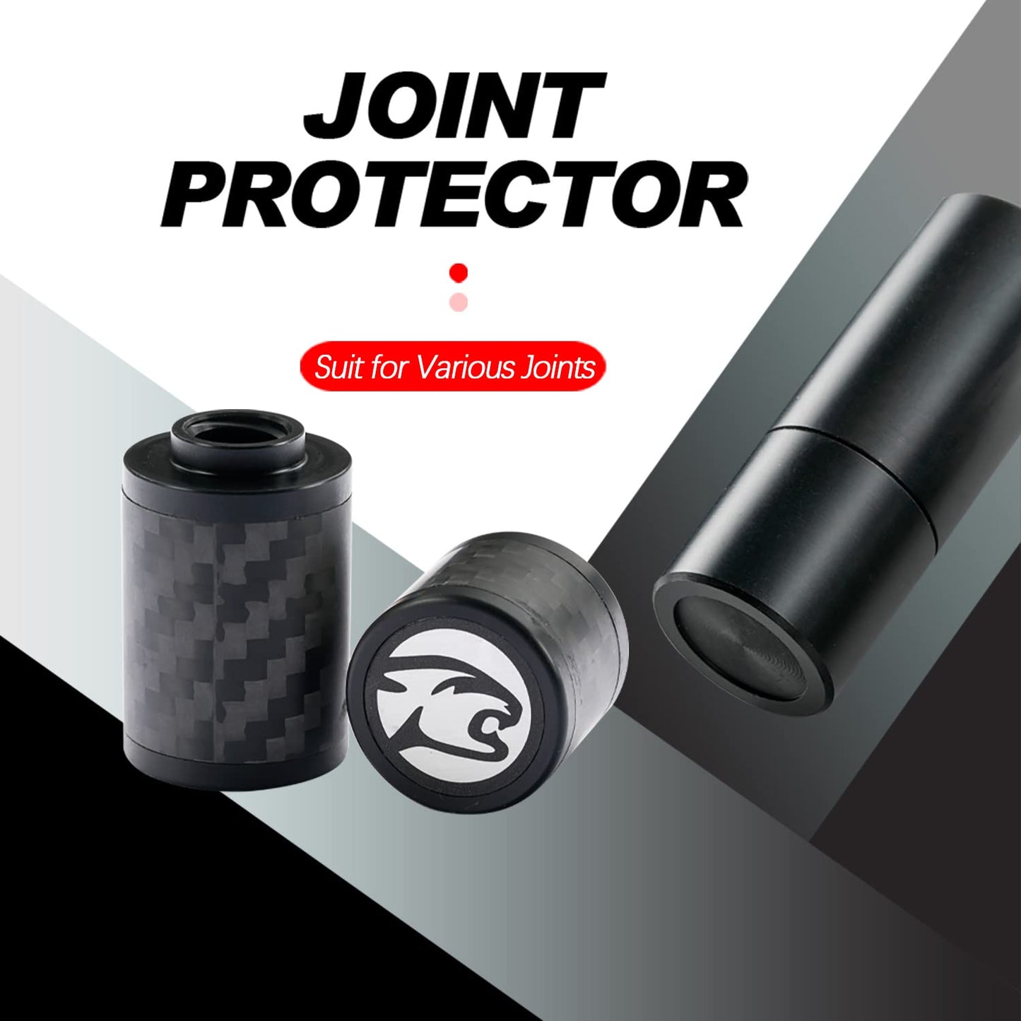 CRICAL Billiard Joint Protector Plastic 3/8 X 8 Radial Pin 3/8 X 10 Uni-loc Joint Suit for Predator MEZZ