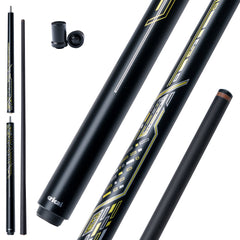 【break jump】2 in 1 Carbon Energy Break Punch Kick-off Jump Billiard Pool Cue Stick 13mm Break Jump Cue Stick