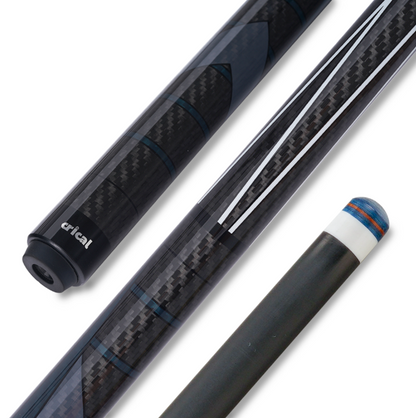 【CRICAL】CL-01 Carbon Fiber Pool Cue Stick with 12.5mm Tip Low Deflection shaft for Billiard Cue Sticks(ship from USA)