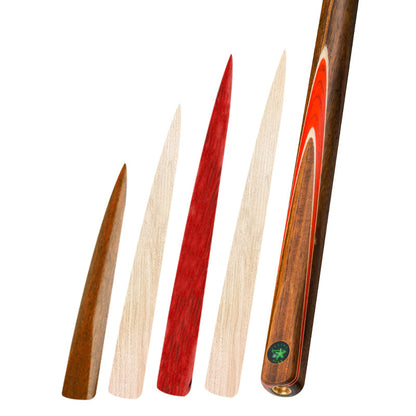 【CRICAL】3/4 Split Snooker Cues with 10-10.2mm Tip and Extension Cases for Professional Snooker Cue Stick(Tianzun-Blue)