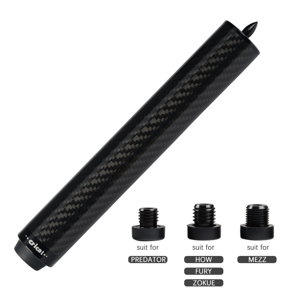 Crical Billiard  Cue extension with carbon fibe material suitable for PREDATOR MEZZ How Crical extension professional billiard accessories