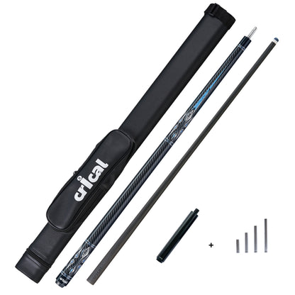 【CRICAL】CL-04 Carbon Fiber Pool Cue Stick with 12.5mm Tip Low Deflection shaft for Billiard Cue Sticks