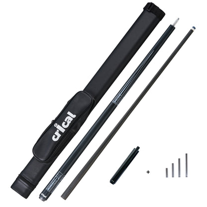【CRICAL】CL-02 Carbon Fiber Pool Cue Stick with 12.5mm Tip Low Deflection shaft for Billiard Cue Sticks