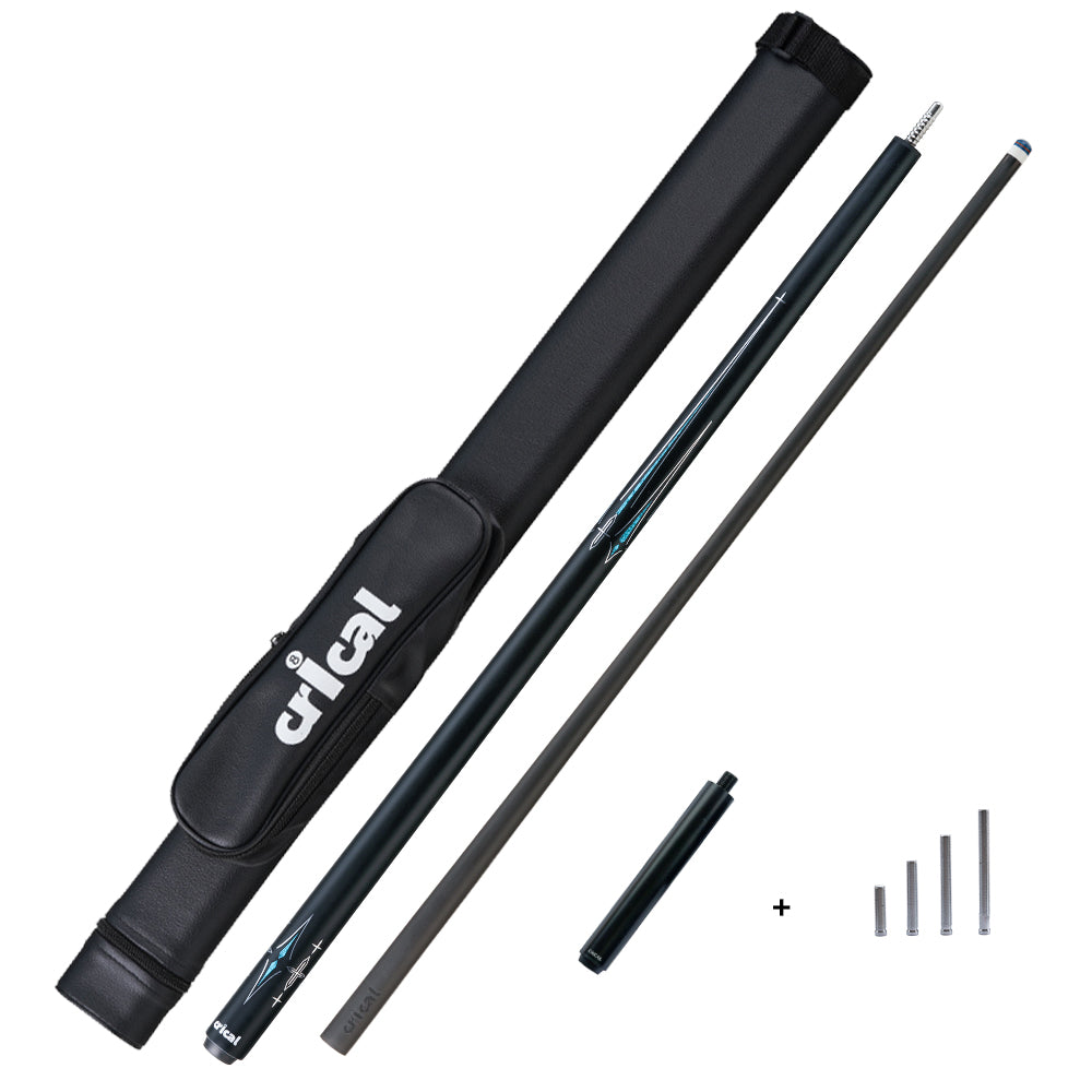 【CRICAL】 CL-03 Carbon Fiber Pool Cue Stick with 12.5mm Tip Low Deflection shaft for Billiard Cue Sticks