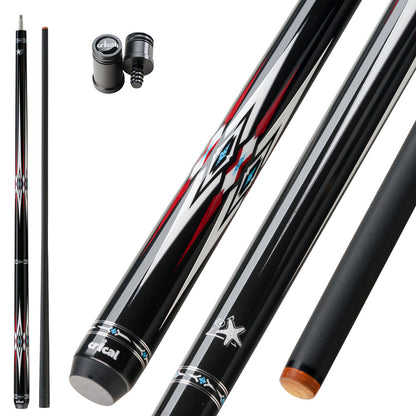 【Crical】CXD-1YF Carbon Fiber Pool Cue Stick with 12.5mm Tip Low Deflection shaft for Billiard Cue Sticks