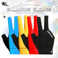 【Glove】 CRICAL Professional Billiard Glove for Pool, 3-Finger Design with Thick Lycra & Non-Slip Grip for Men and Women, Billiard Cue Accessories for Improved Control and Practice