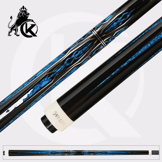 KONLLEN Billiard KL-BP Carbon Fiber Pool Cue Stick 12.2mm Tip 3*8/8 Uniloc Joint Pin Professional Low Deflection Stick Kit