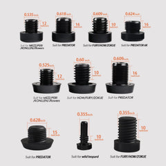 【Rubber Bumper 】Billiard Cue Rubber Bumper Pool Cue Block Butt Connected Extension Multifunction Billiards Accessories